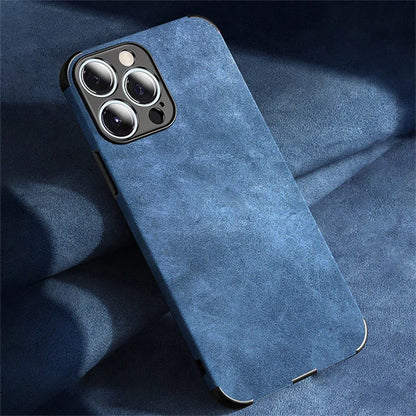 Alcantara Silicone Case For iPhone