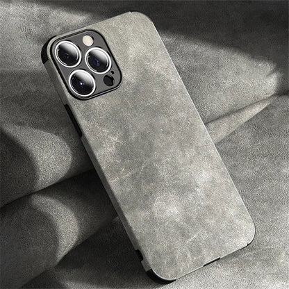 Alcantara Silicone Case For iPhone