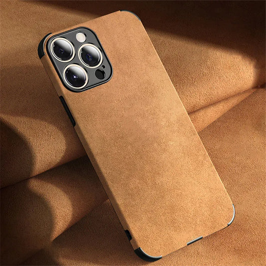 Alcantara Silicone Case For iPhone