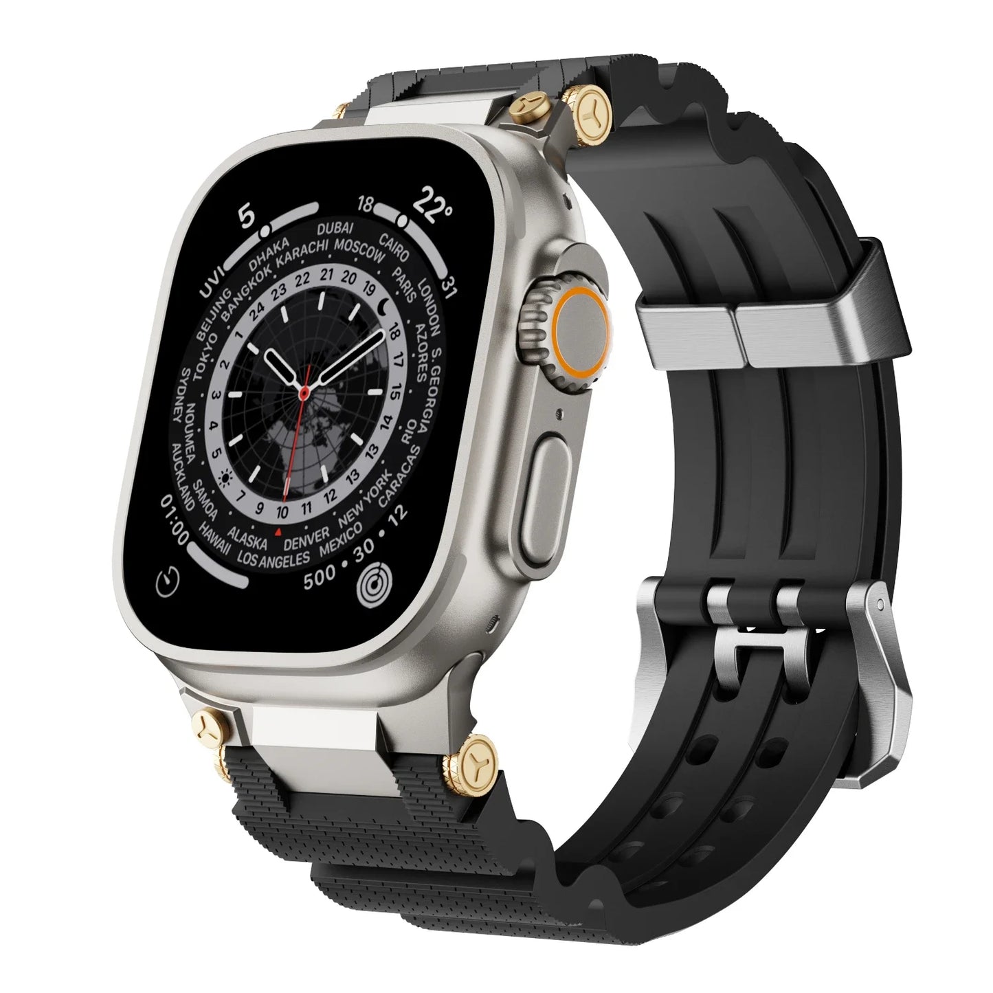 Luxury Rubber Sports Strap for Apple Watch