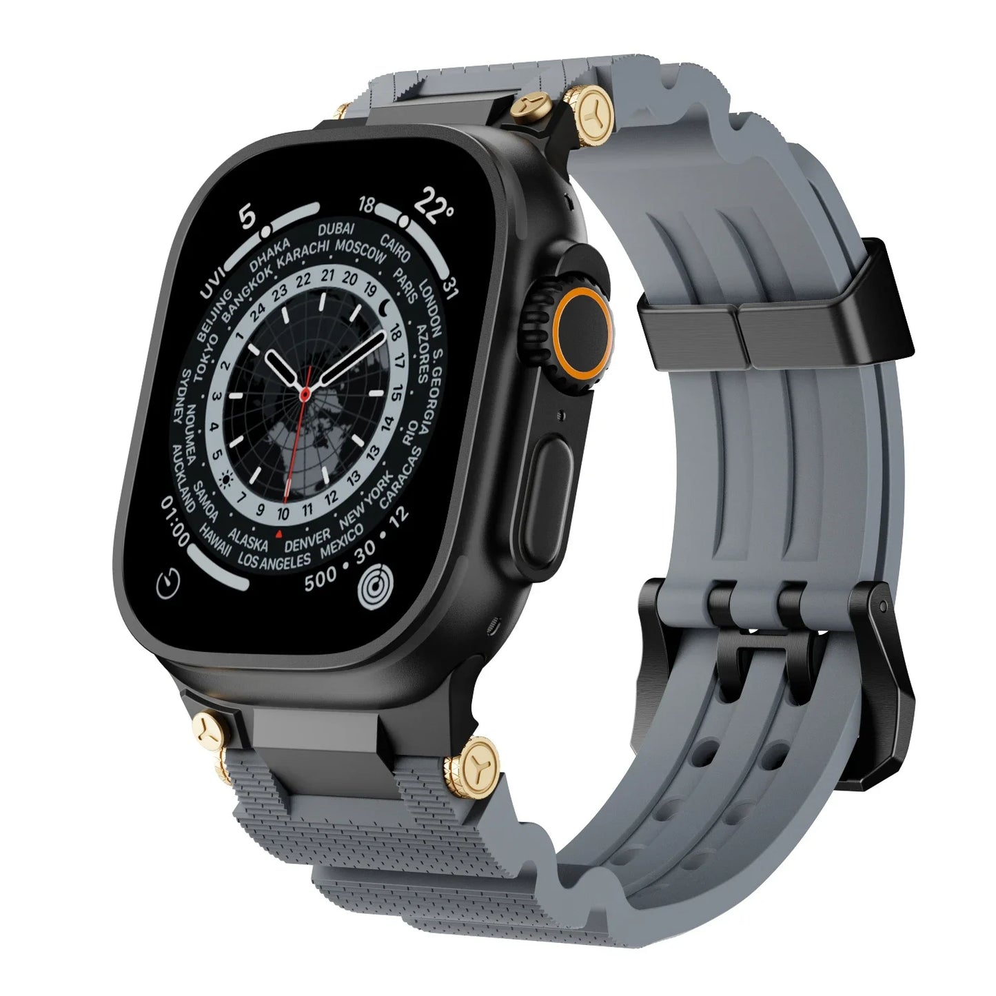 Luxury Rubber Sports Strap for Apple Watch