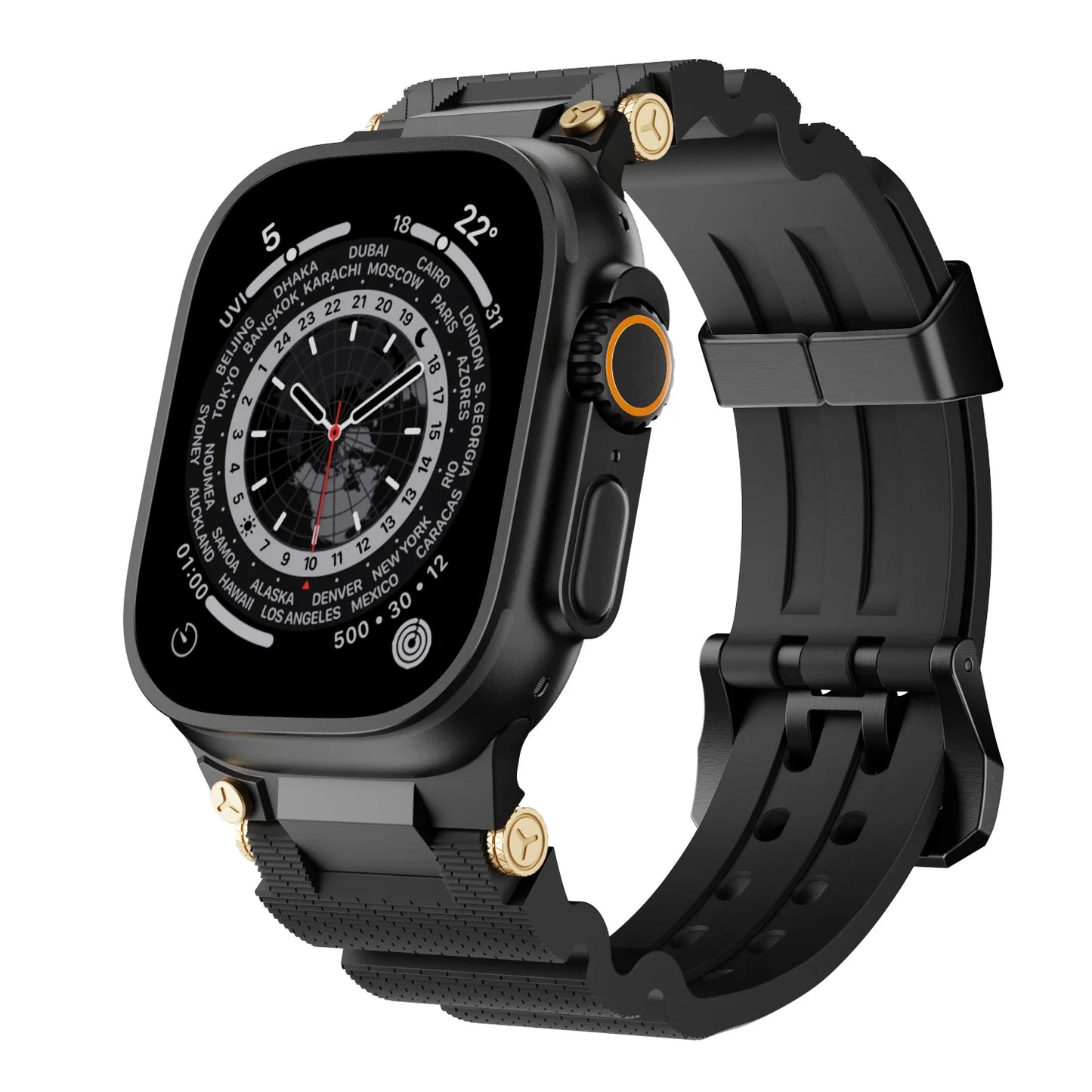 Luxury Rubber Sports Strap for Apple Watch