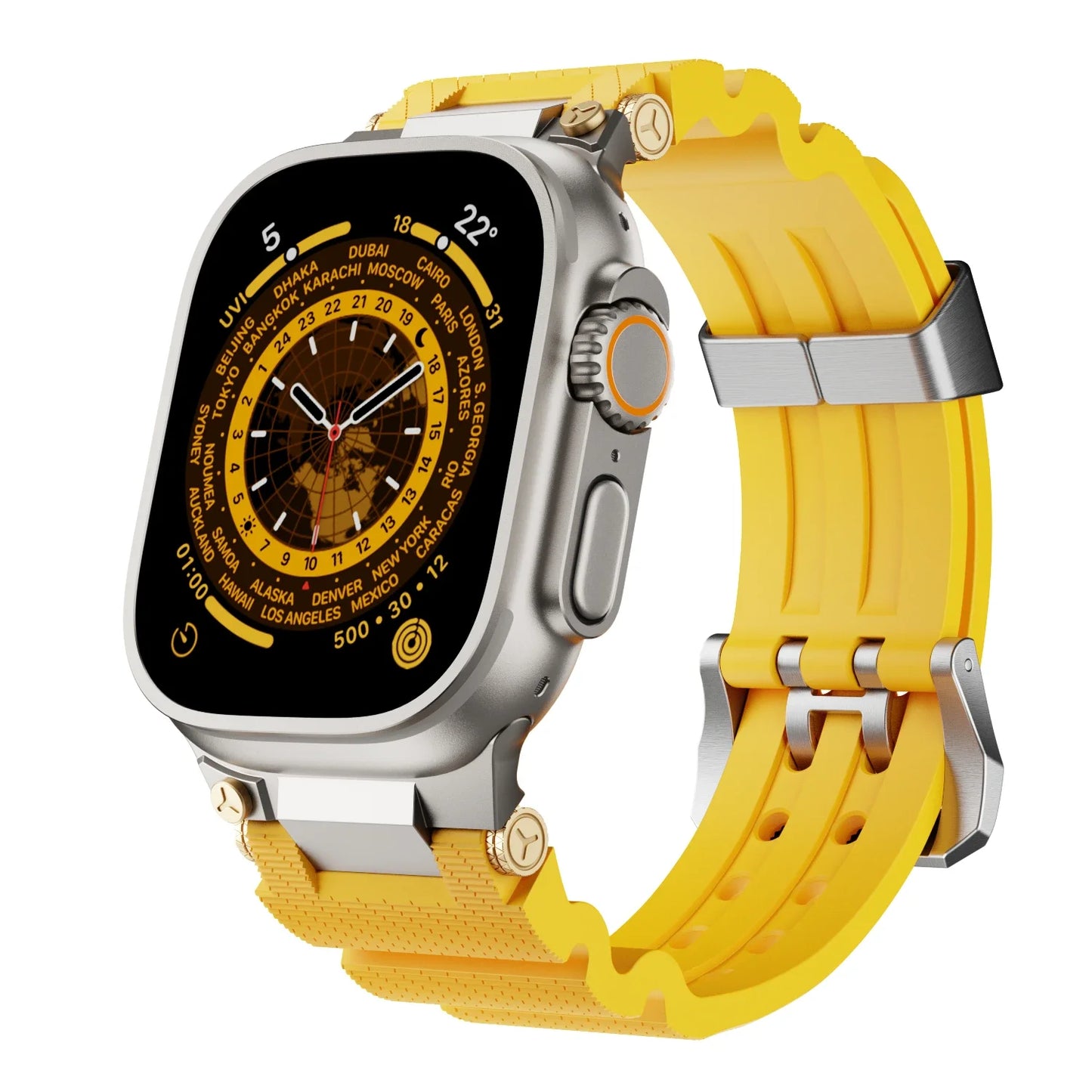 Luxury Rubber Sports Strap for Apple Watch