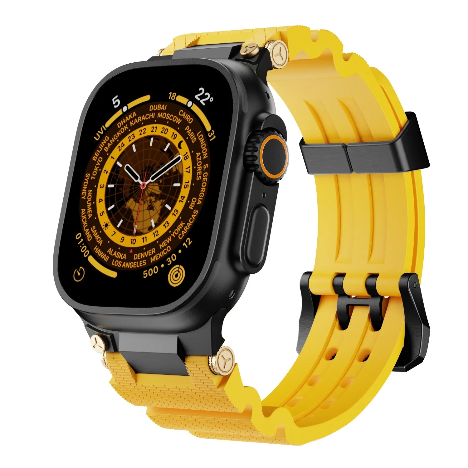 Luxury Rubber Sports Strap for Apple Watch