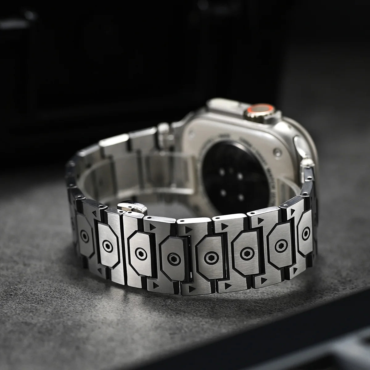 Luxury Titanium Color Strap for Apple Watch