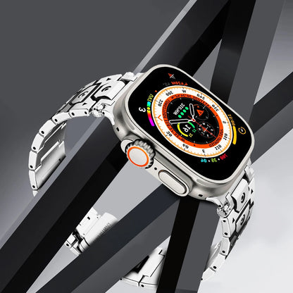 Luxury Titanium Color Strap for Apple Watch