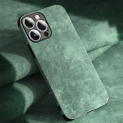 Alcantara Silicone Case For iPhone