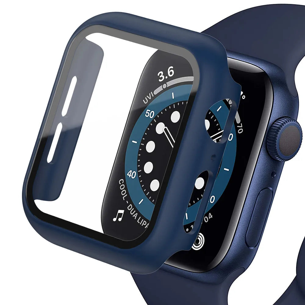 Tempered Glass Resin cover For Apple Watch