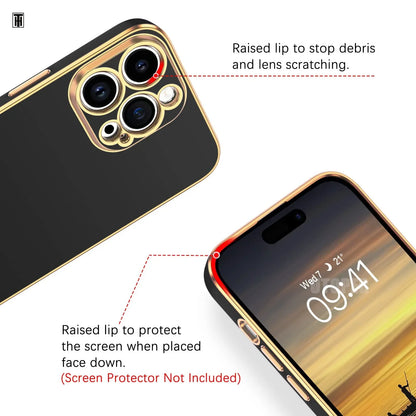 Luxury High Gloss Silicone iPhone Case