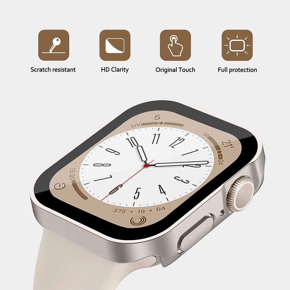 Apple Watch Protective Cover with Glass