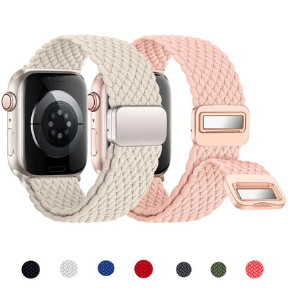 Nylon Braided Strap For Apple Watch