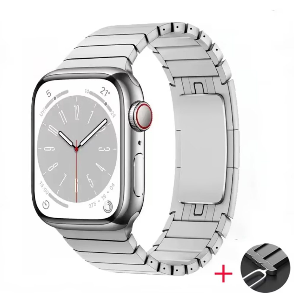 Stainless Steel Link Bracelet for Apple Watch