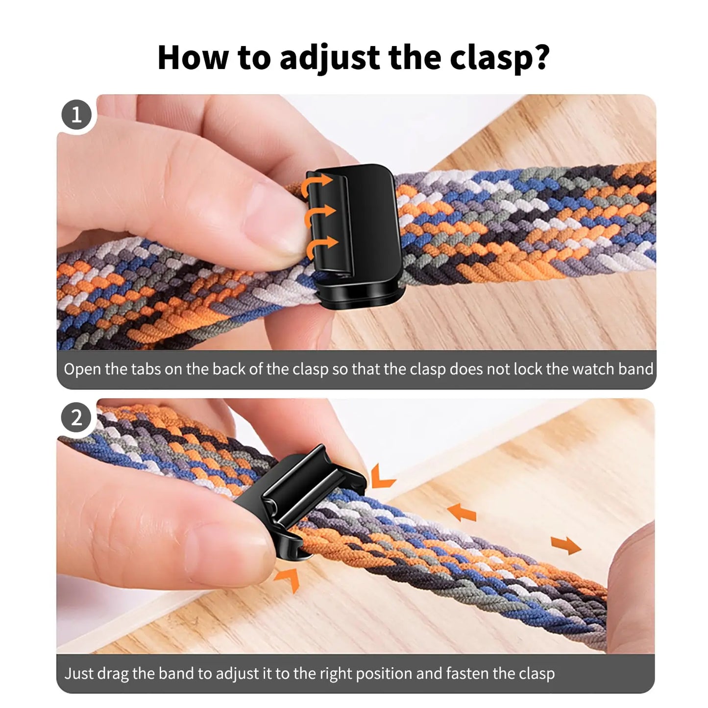 Nylon Braided Strap For Apple Watch