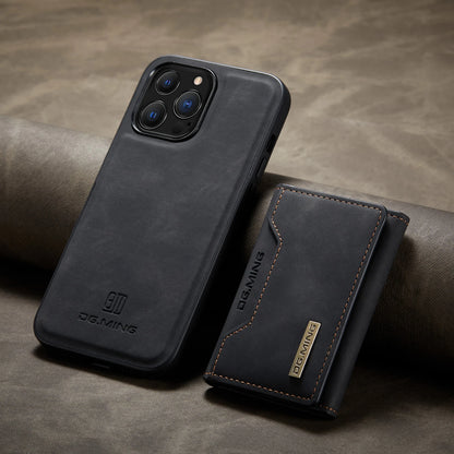 Detachable magnetic leather Case & Wallet.