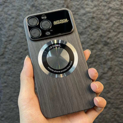 Wood Grain iPhone Case with Lens protection