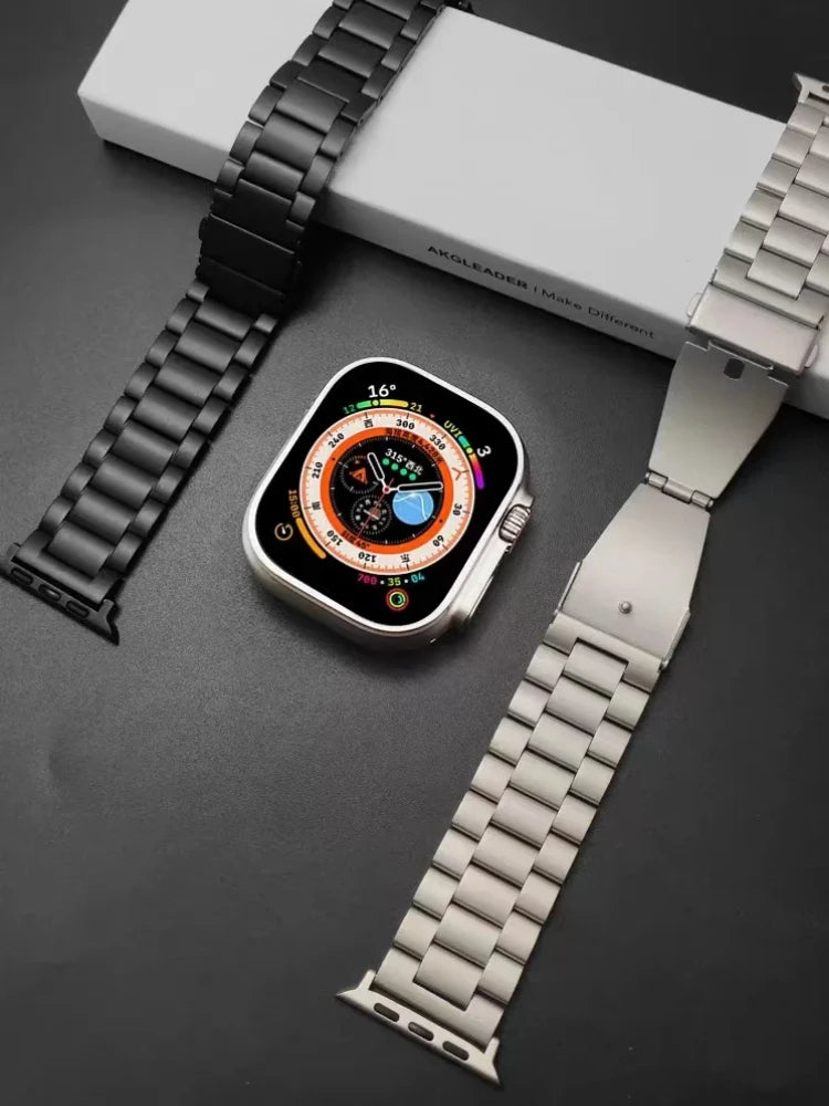 Stainless steel Apple Watch strap